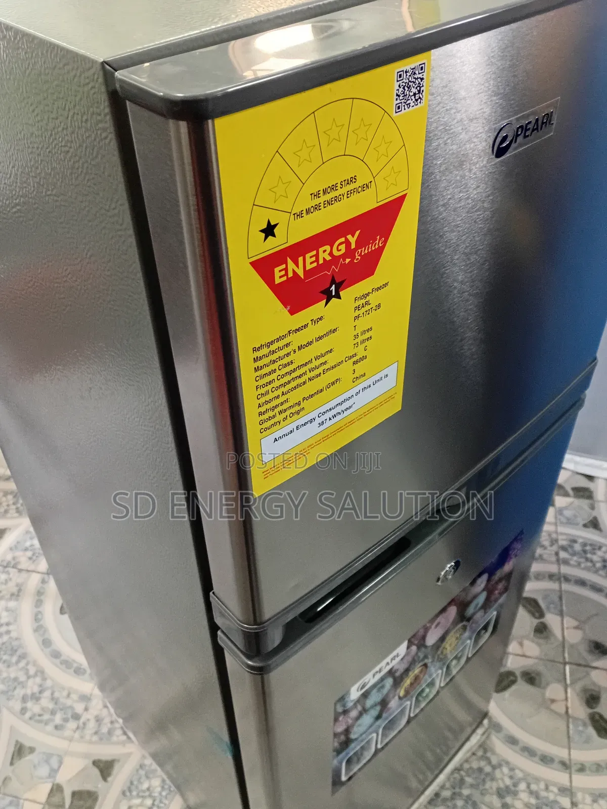 Incredible Pearl Fridge Freezer 108 Litres Pearl Fridge