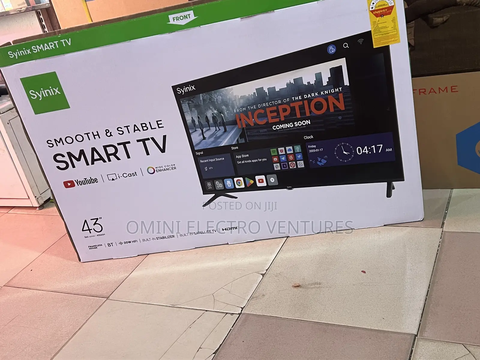 Brand New Synix 43 Smart Tv