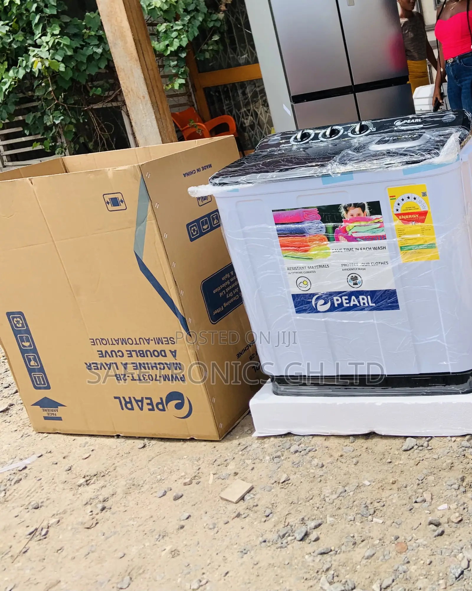 Premium Boxed Topload 7kg Semiauto Pearl Washer