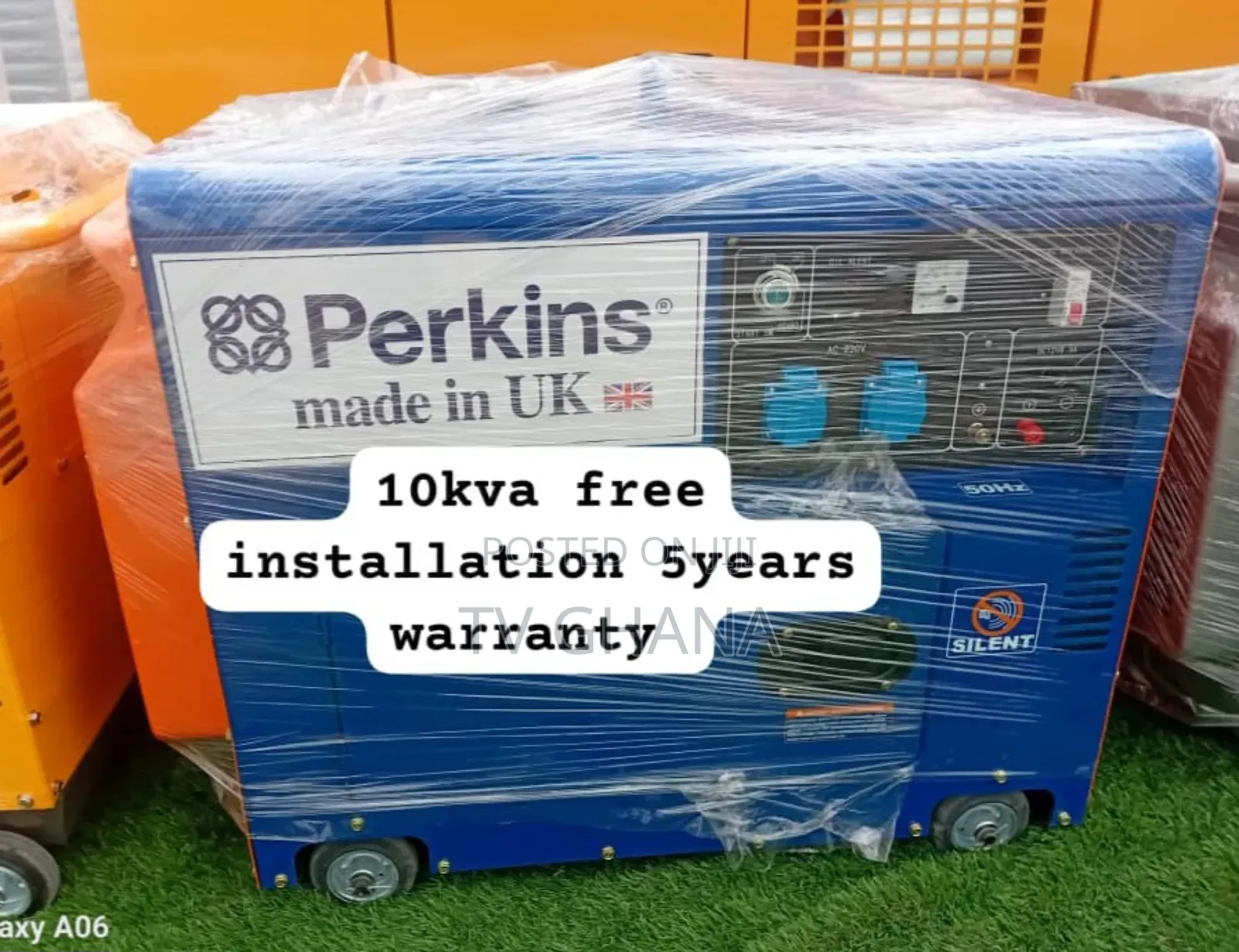Keep the Tv on Always With Perkins 10kva 13000wats Diesel