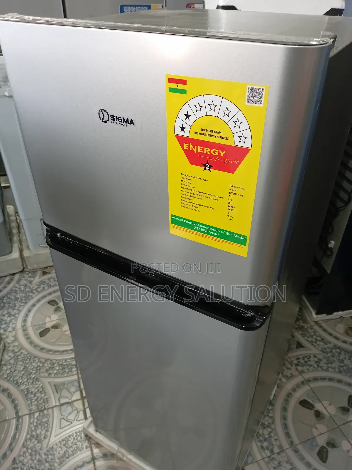 Ecstatic Sigma Fridge Freezer 2 Stars Sigma 113 Litres