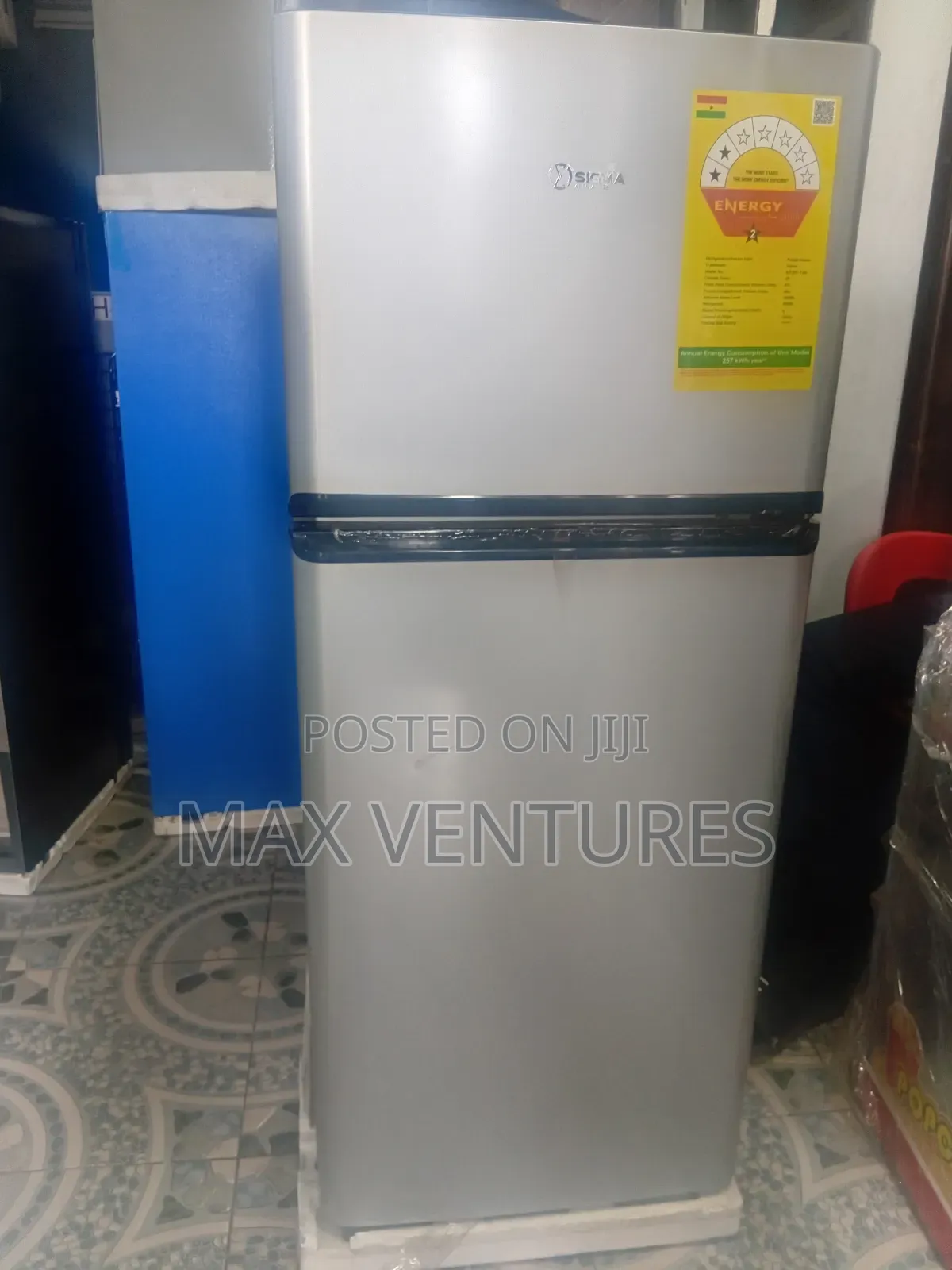 Sleek Sigma STDF-140 Fridge Freezer Systematic Cool Set