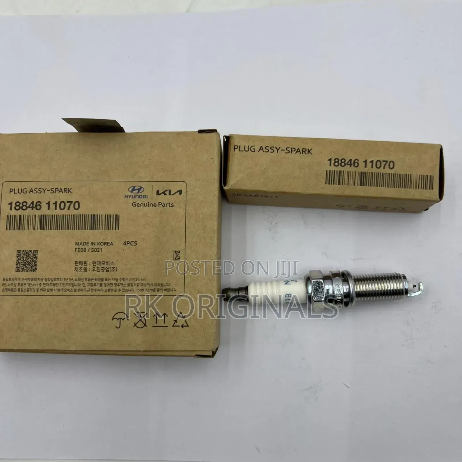 Sportage/Telluride Spark Plugs 16×14 Long Thread From Korea