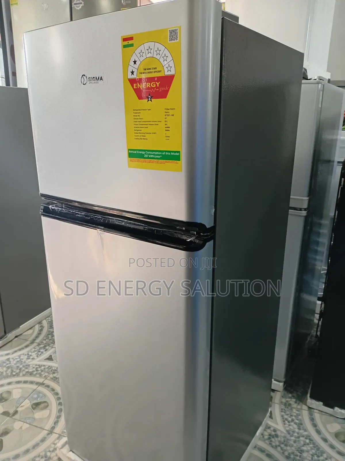 Super 113 Litres Sigma Fridge Freezer 2 Stars Fridge