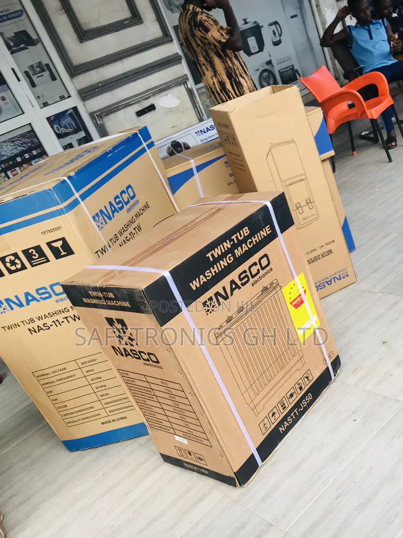 Get Premium 5kg Topload Semiauto Twintub Nasco Washer