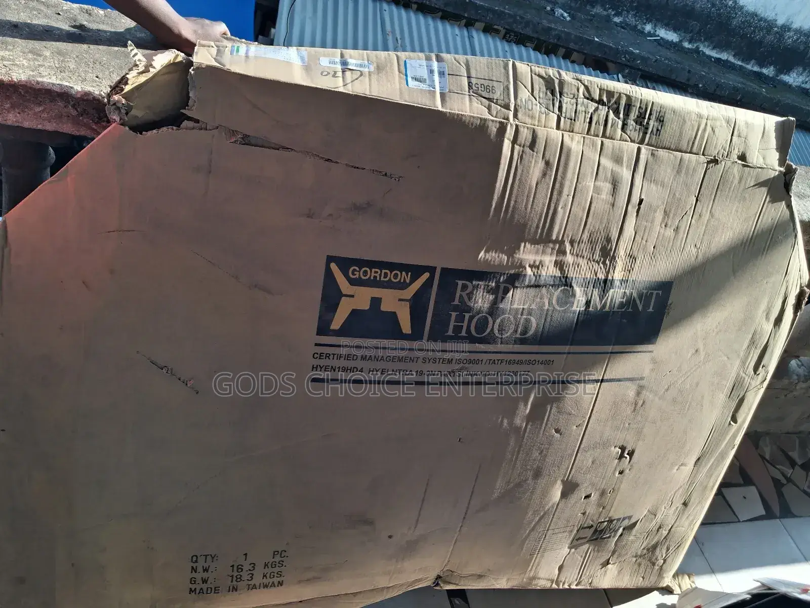 Bonnet Elantra 2019-2020
