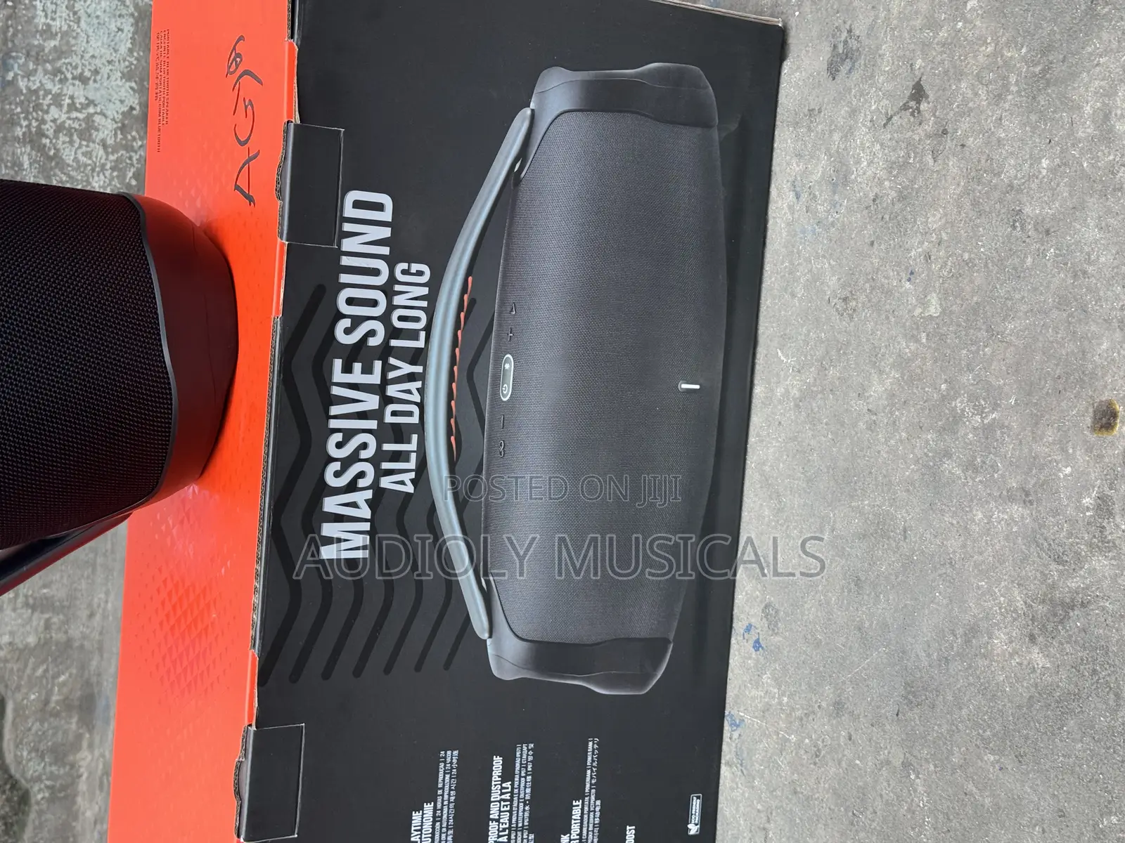 JBL-Boom Box 3 Bluetooth Rechargeable Speaker