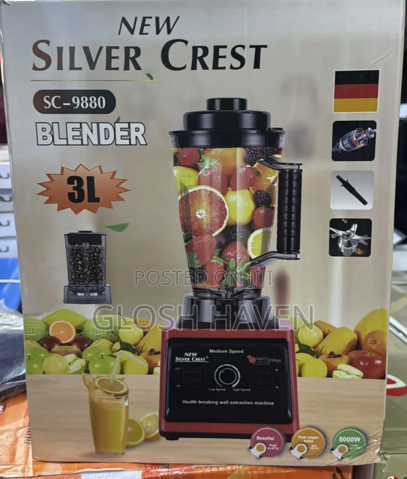 3l Silver Crest Blender