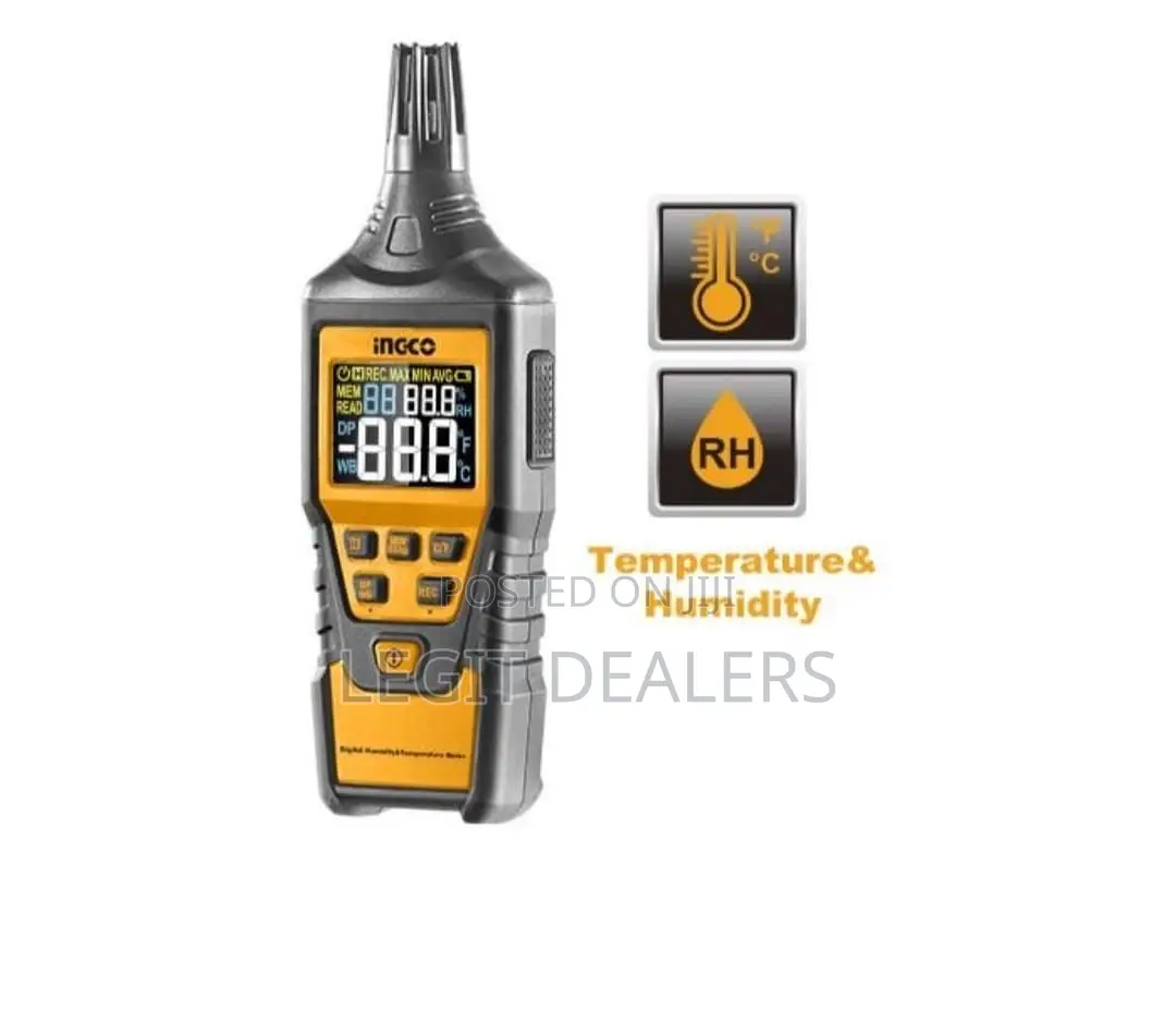 Ingco Digital Humidity Temperature Meter