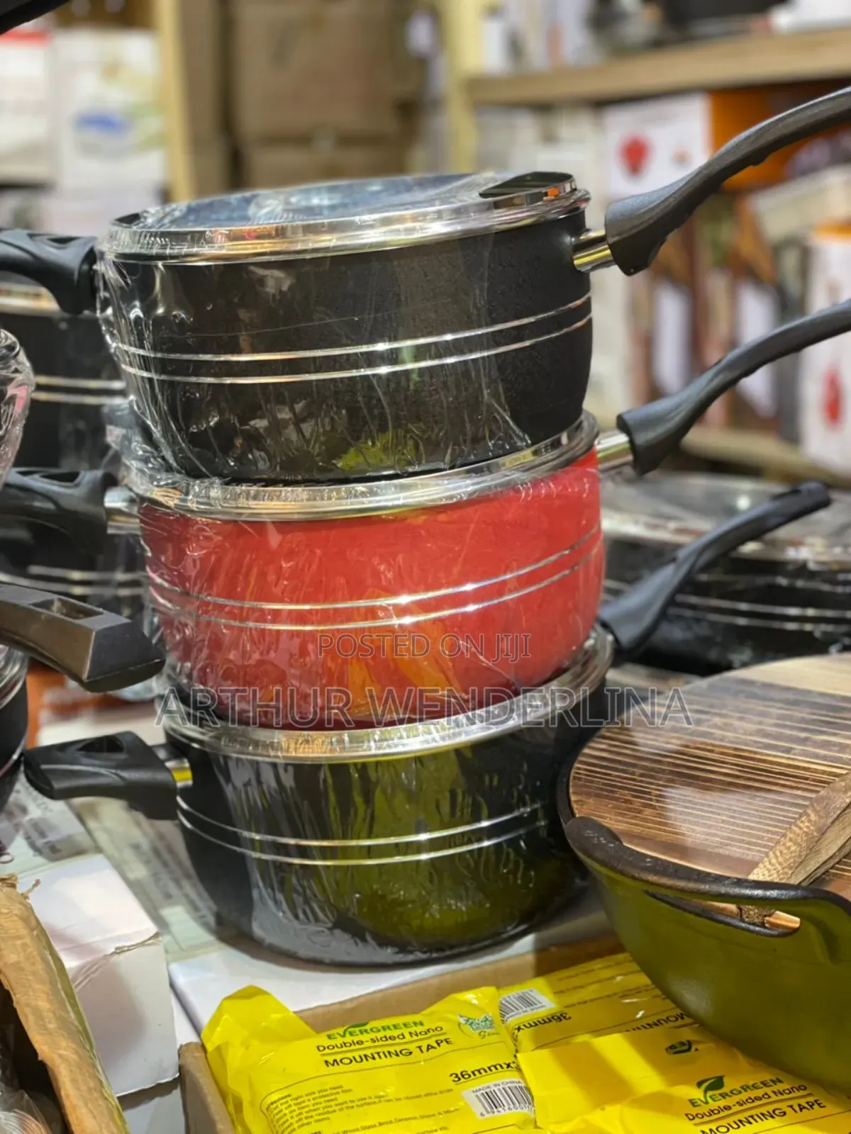 Banku Saucepan Non Stick for Cooking Banku