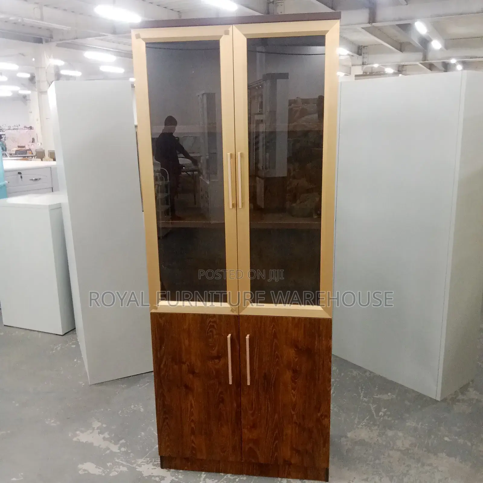 Quality Heavy Wooden Office Cabinet