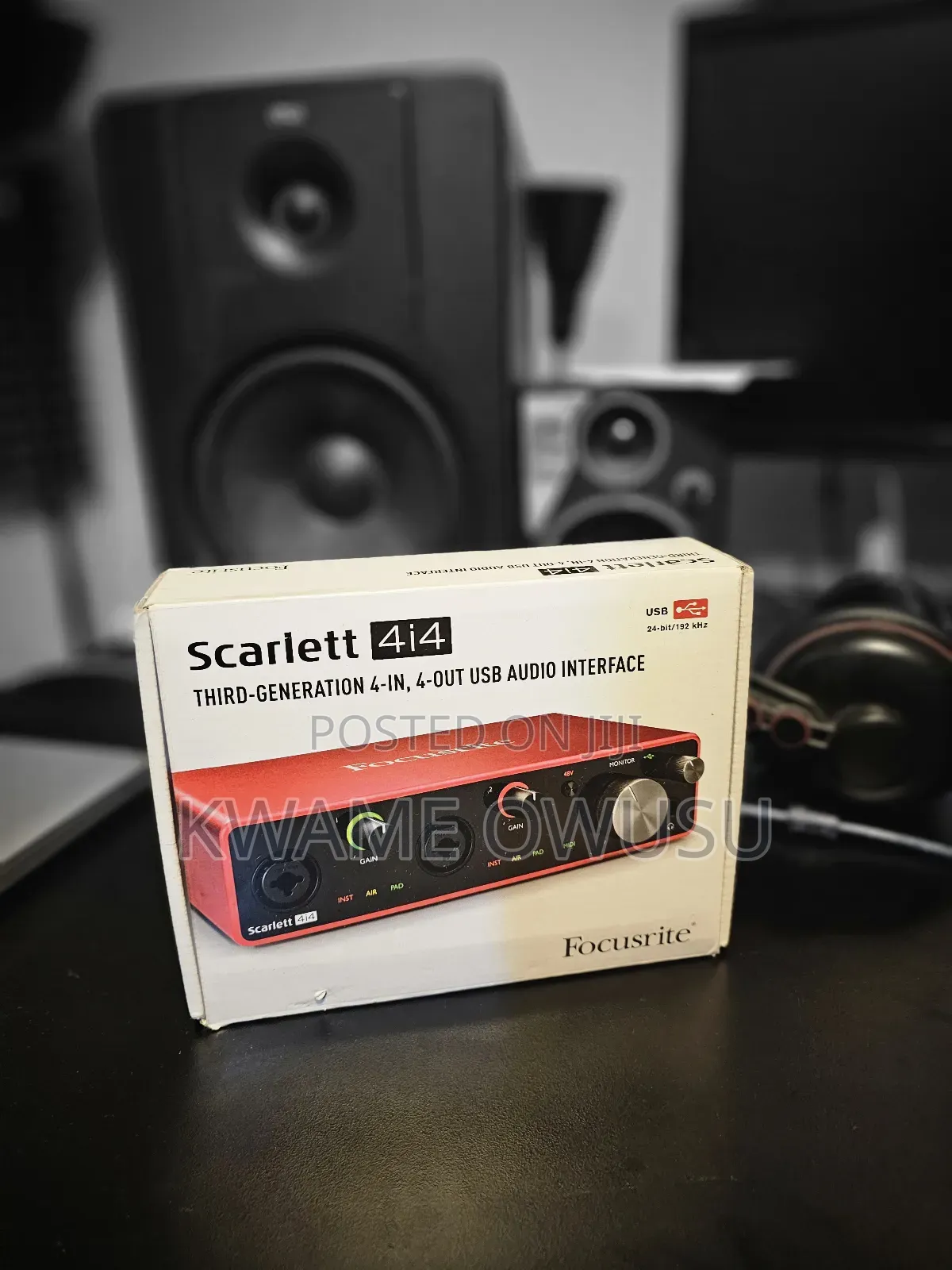 Focusrite Scarlett 4i4 3rd Gen. Soundcard