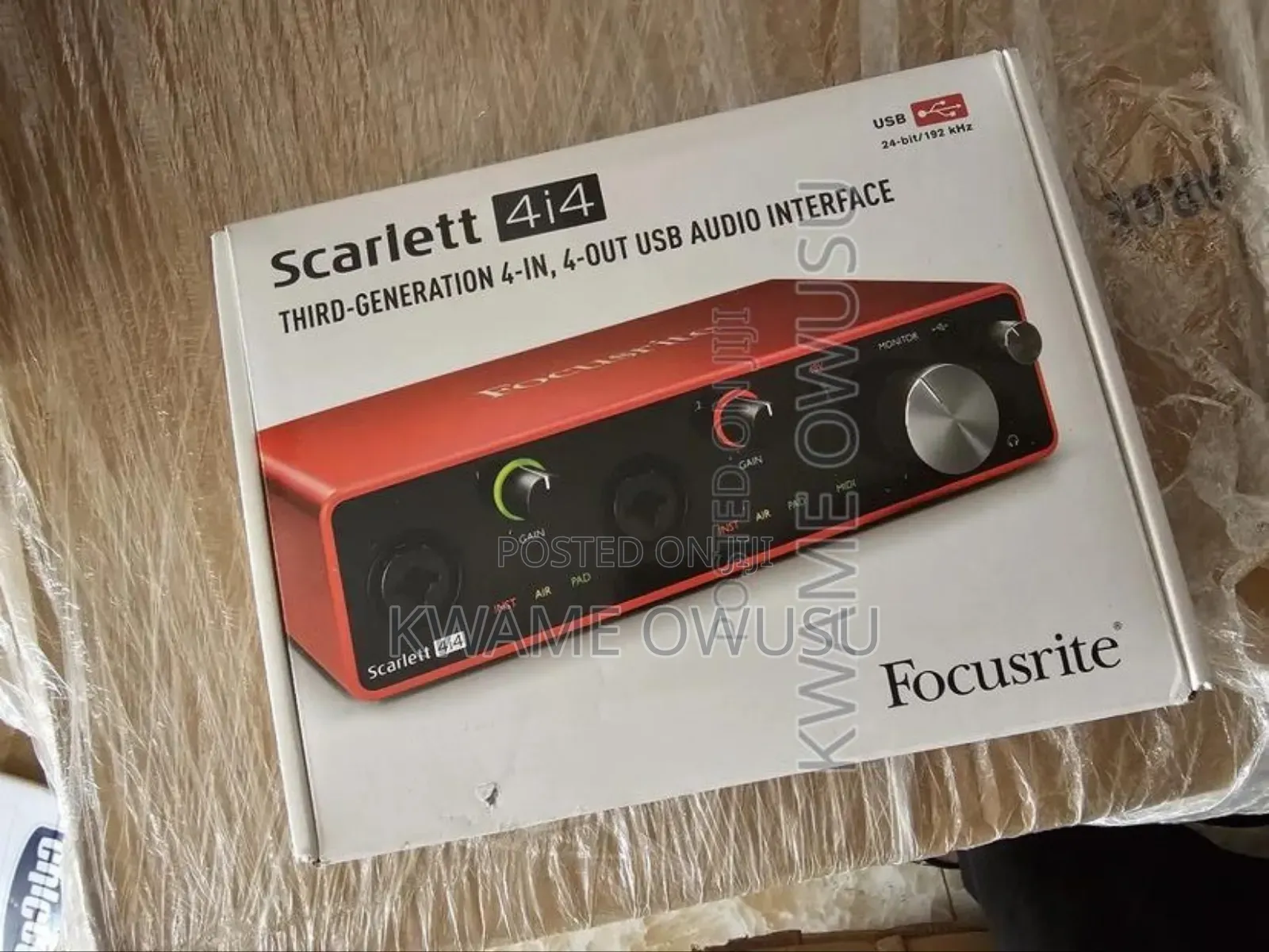 Focusrite Scarlett 4i4 3rd Gen. Soundcard