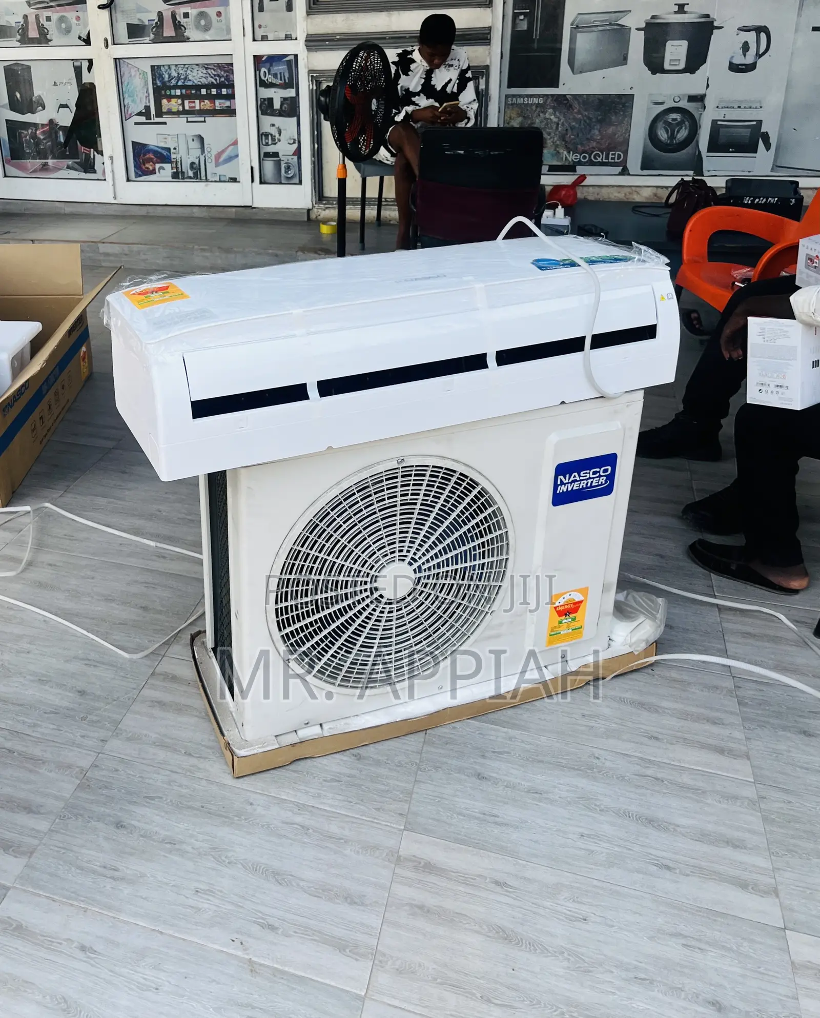 Super Quality Nasco 1.5hp Split Inverter Air Conditioner.