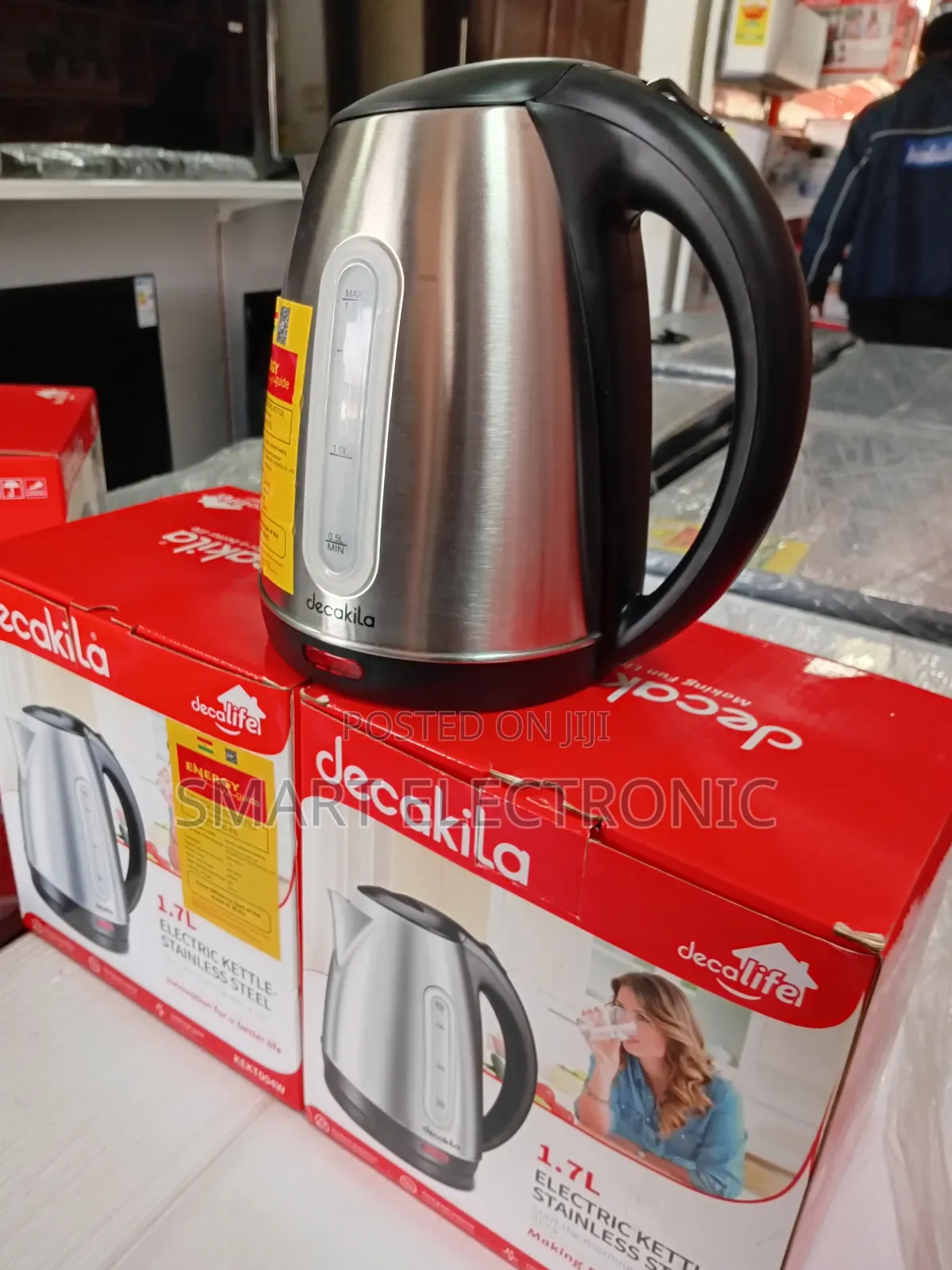 Cold No More With 1.7l Kettle