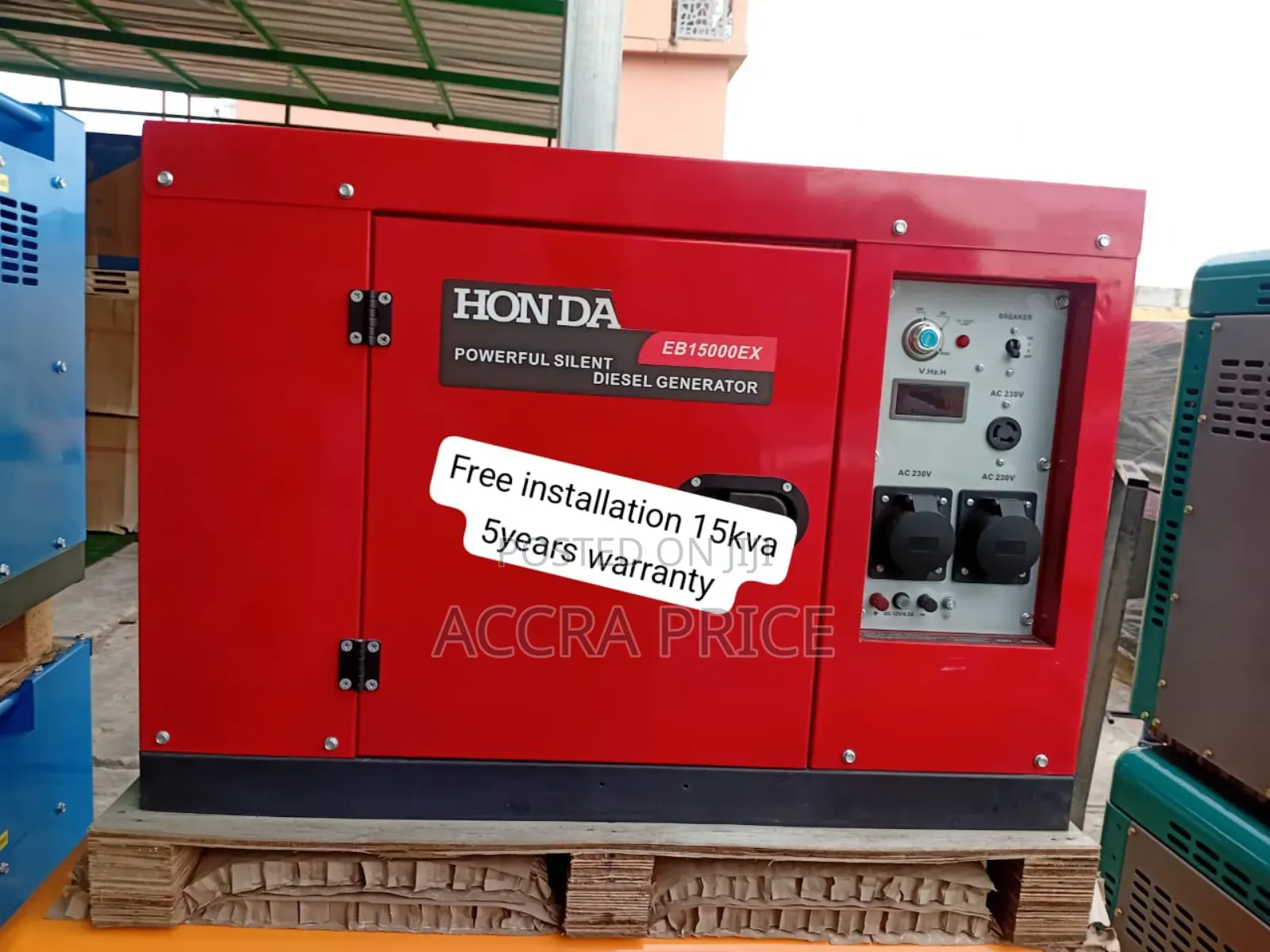 Heavy Duty Generator Honda 15kva Diesel Generator 16500w