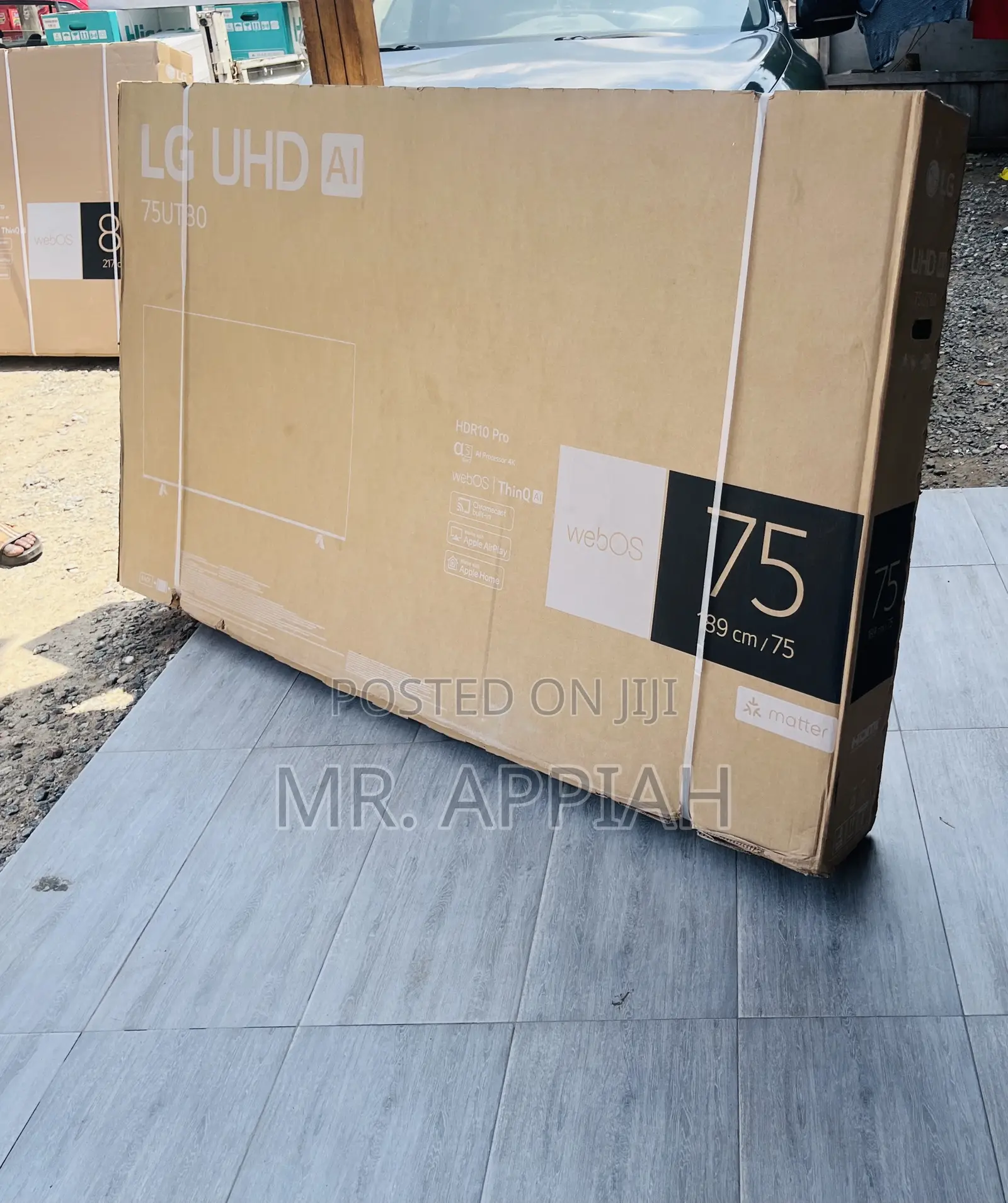 Most Authentic Lg 75ut8000. 2024/ 2025 Model(Gray)