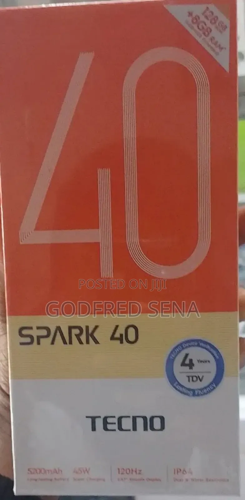 New Tecno Spark 40 128 GB