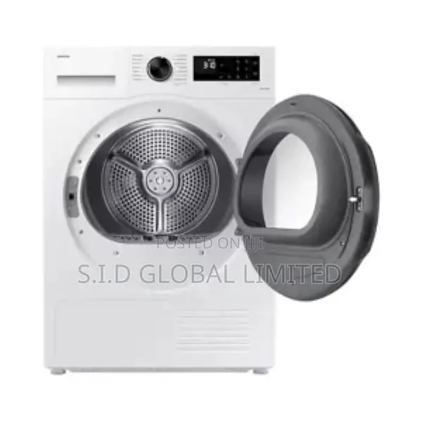 Samsung 8kg Heat Pump Black Washing Machine With Child Lock