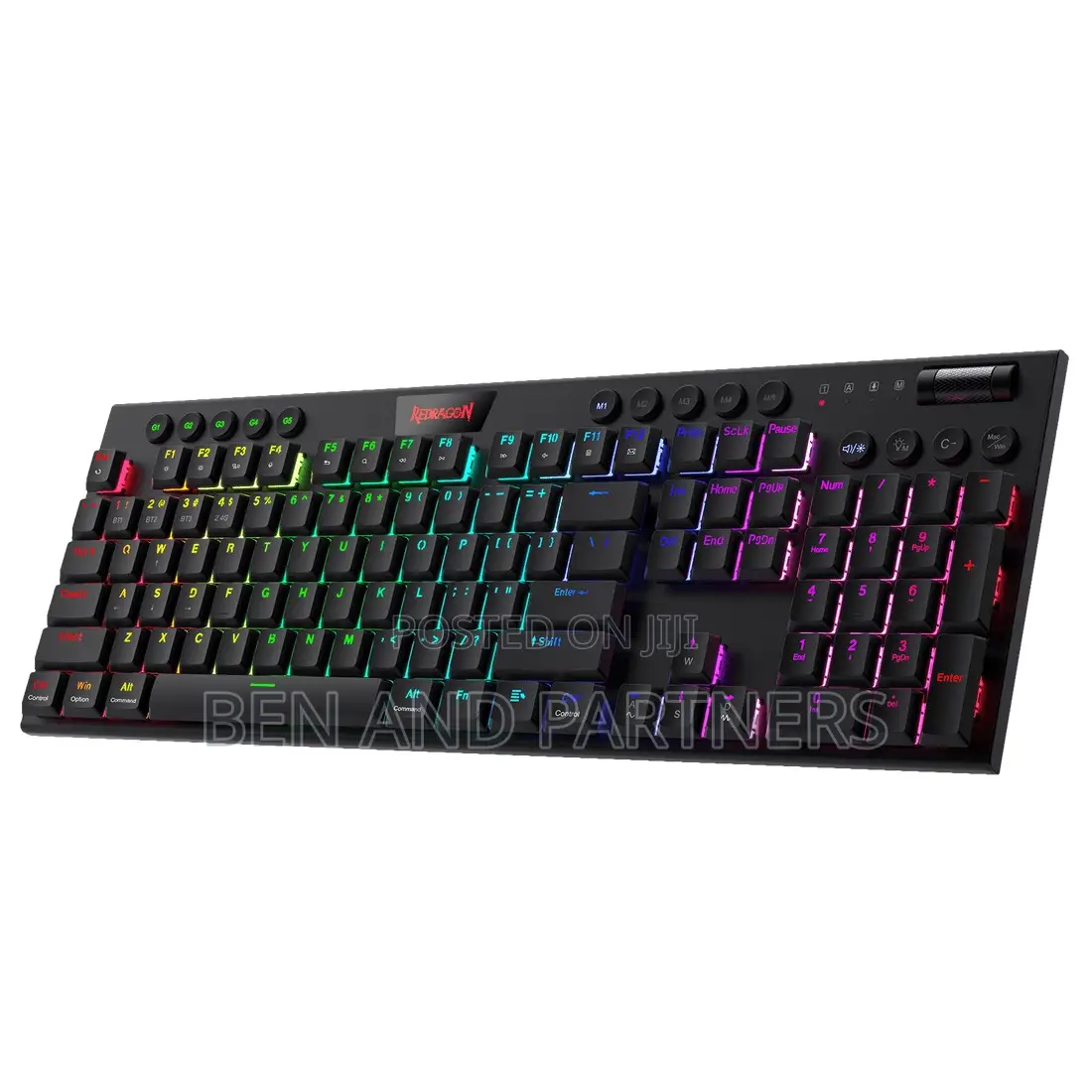 Redragon Wireless (2.4ghz, Bluetooth,Wired) Gaming Keyboards