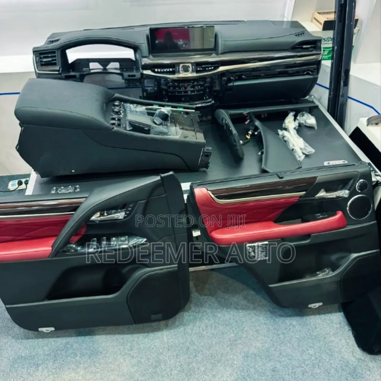Lexus Lx570 Dashboard, Door Panels Console, Interior Upgrade