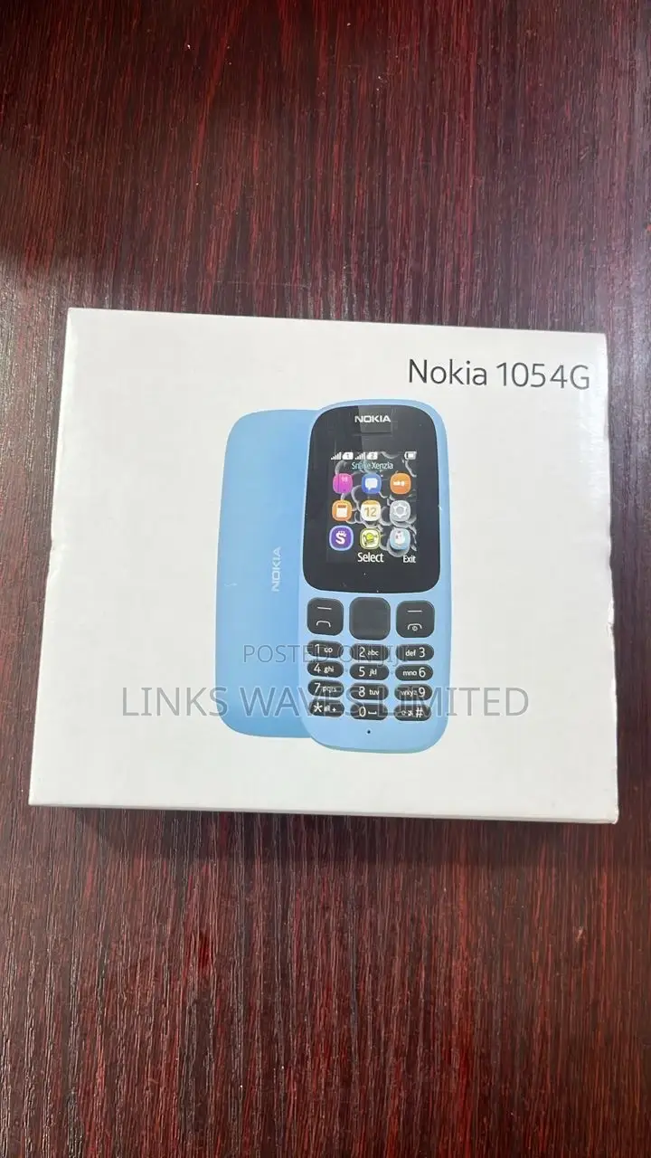 New Nokia 105 4G Black