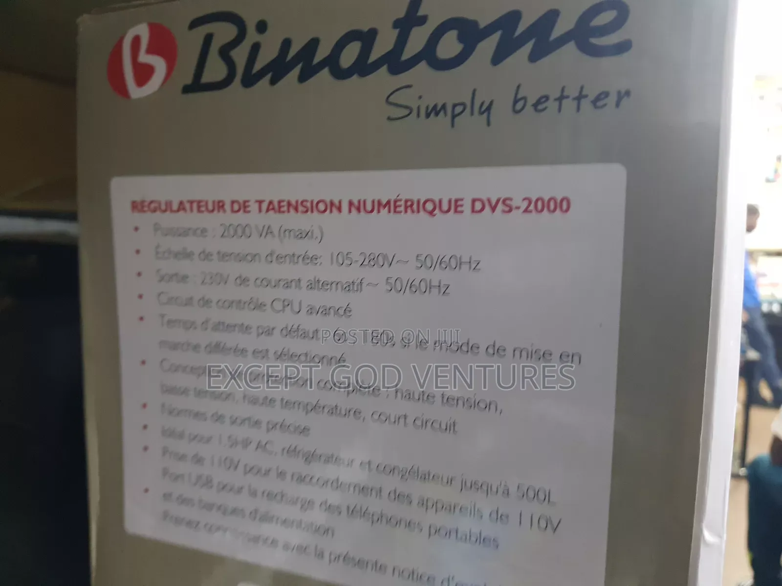Binatone Stabilizer