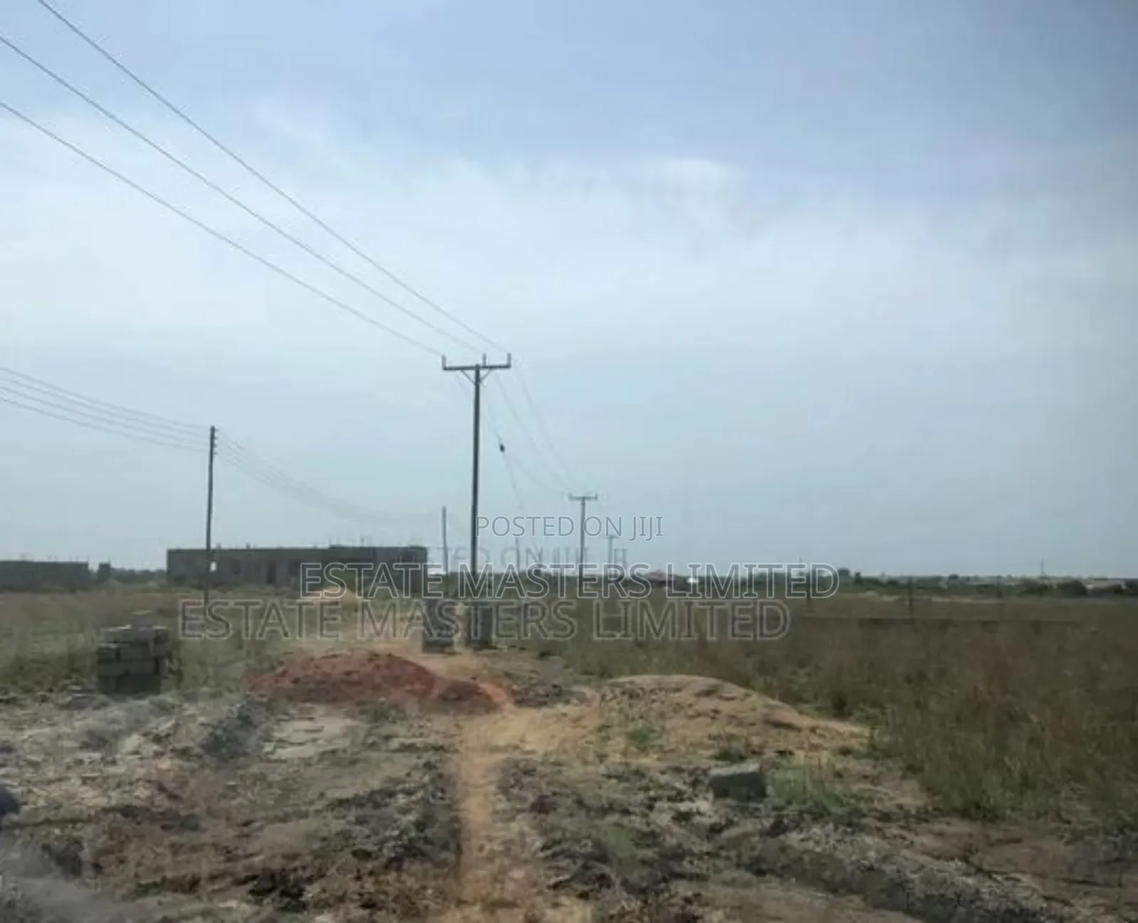 Well Demarcated Estate Plot With Road in-Between, "Prampram