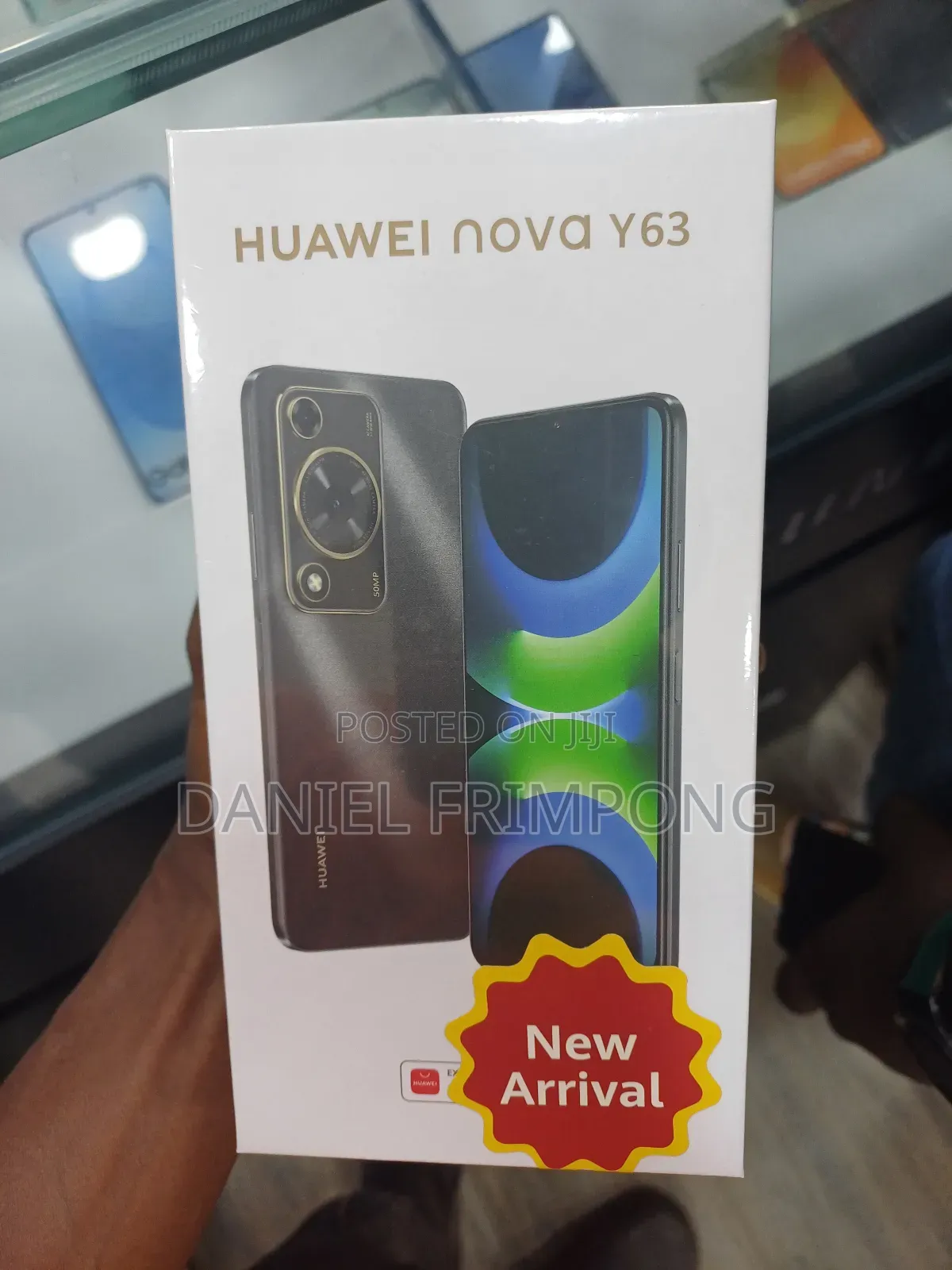 New Huawei Nova Y73 256 GB Black