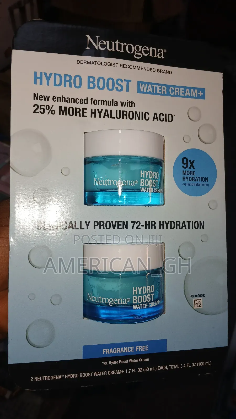 Hydro Boost Water Cream +