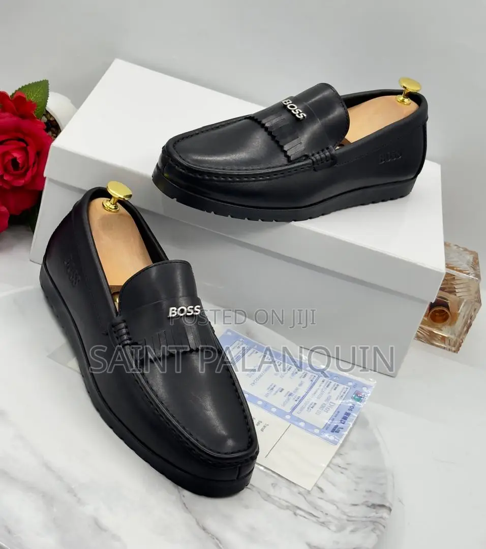 Boss Black Loafers