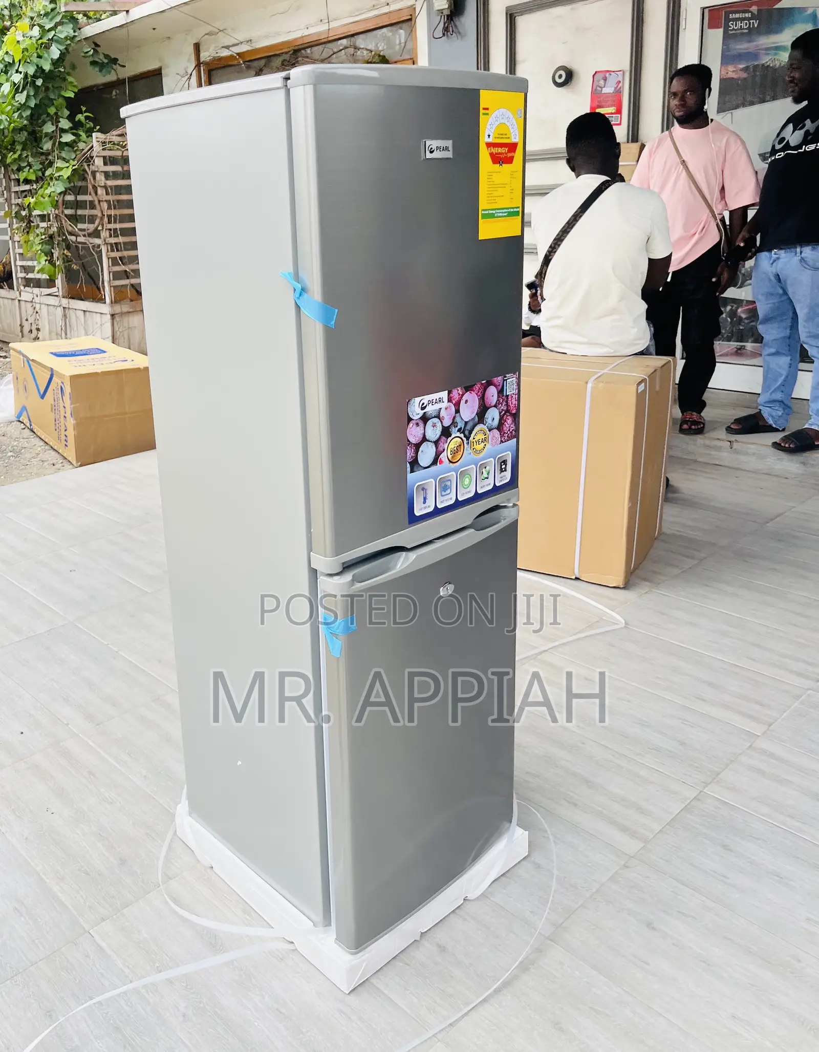 Energy Sufficient Pearl Pf -217b -1a 2 Door Fridge.