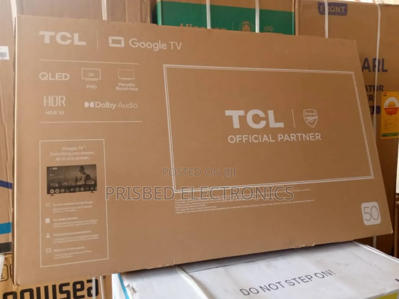 TCL 50" Qled Udr Smart Tv