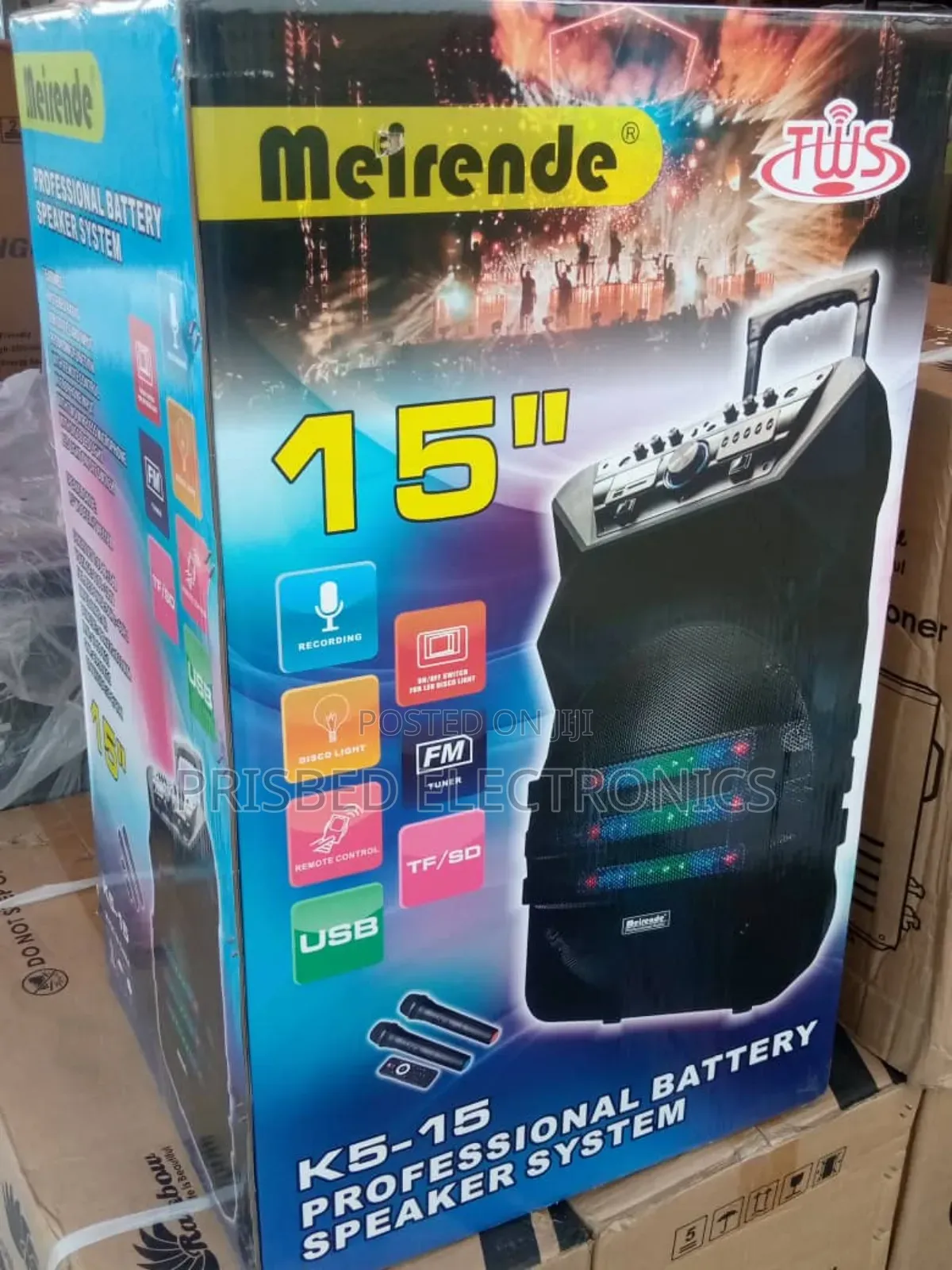 Meirende Durable Speaker 800w With Microphone