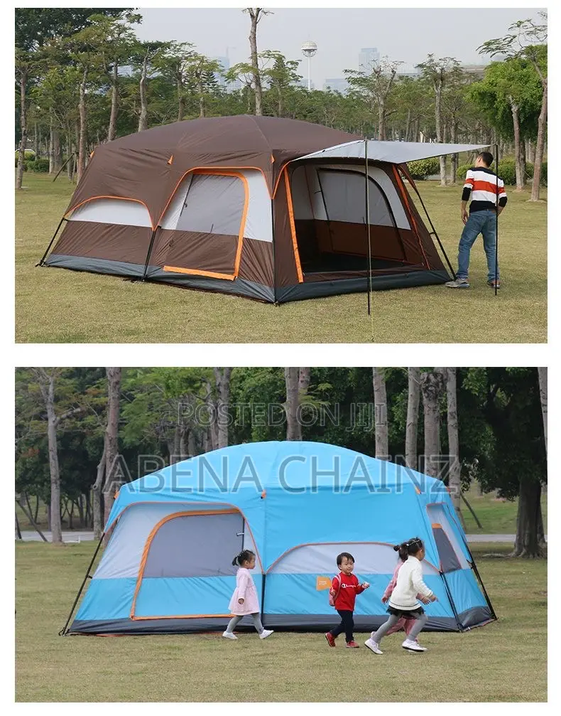 Chamber and Hall Waterproof Camping Tent