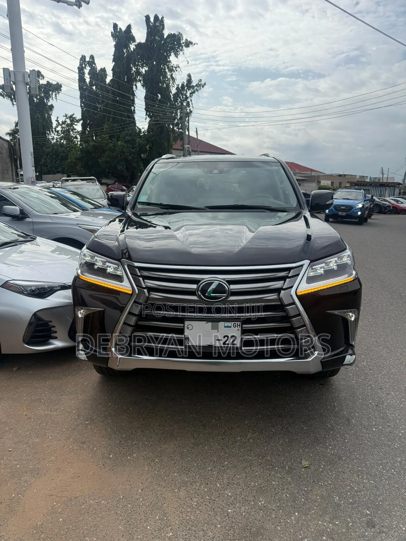Lexus LX 570 AWD 2017 Black