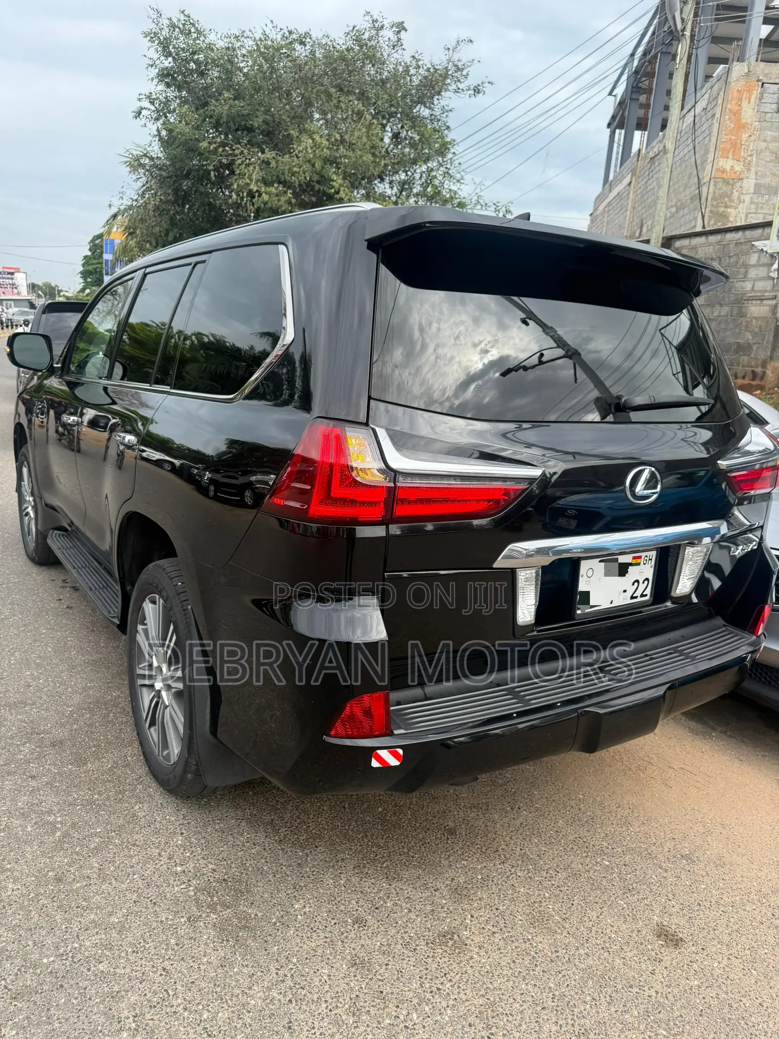 Lexus LX 570 AWD 2017 Black