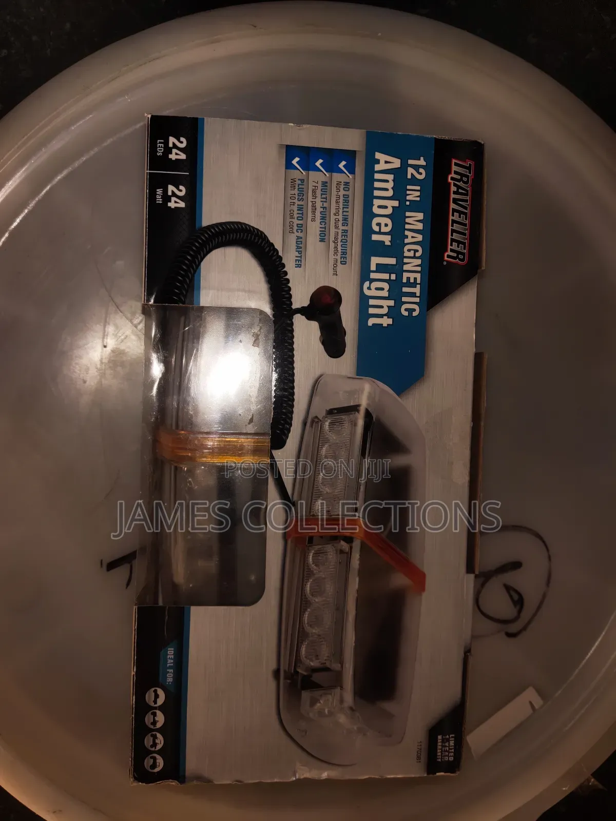 Traveller 12” Magnetic Amber Light Bar