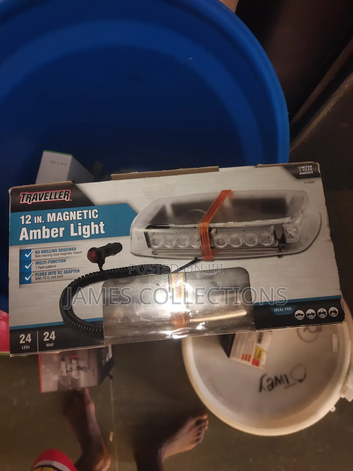 Traveller 12” Magnetic Amber Light Bar