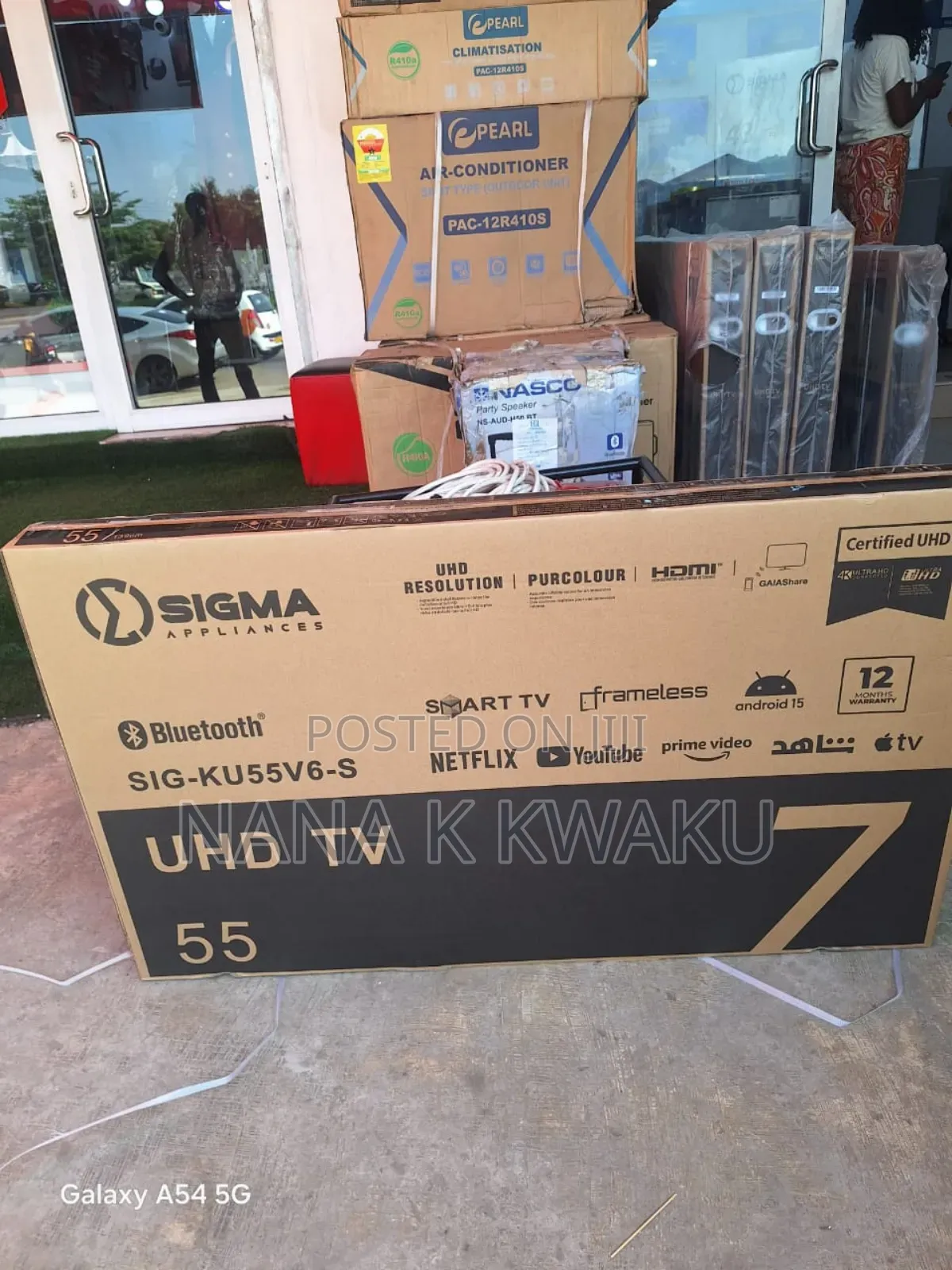 Active_sigma 55inches Smart Uhd Android Tv