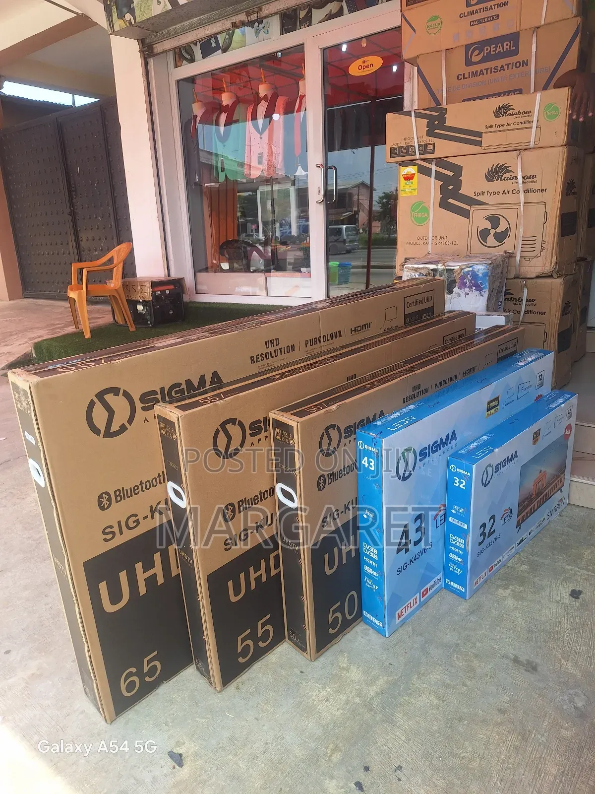 55 Inches Smart Uhd Sigma Tv