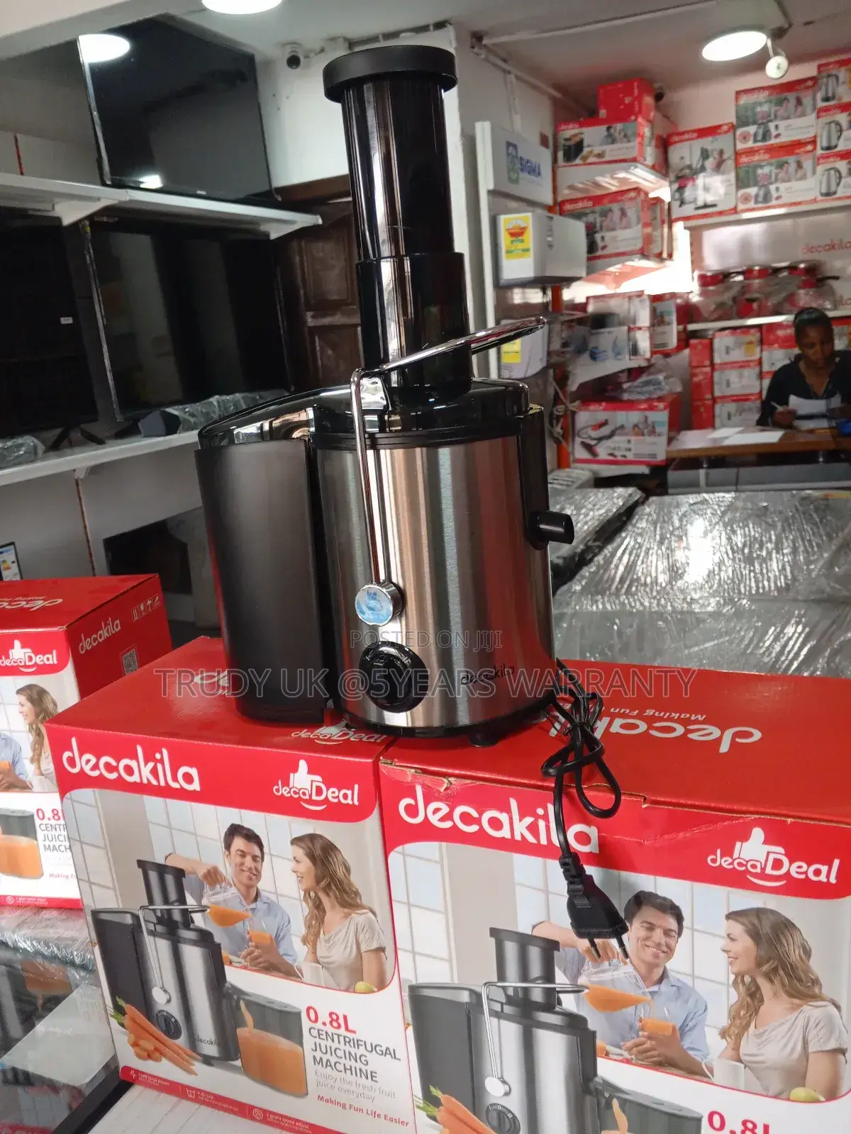 Decakila Juice Maker,Fast and Efficient Juicing Machine