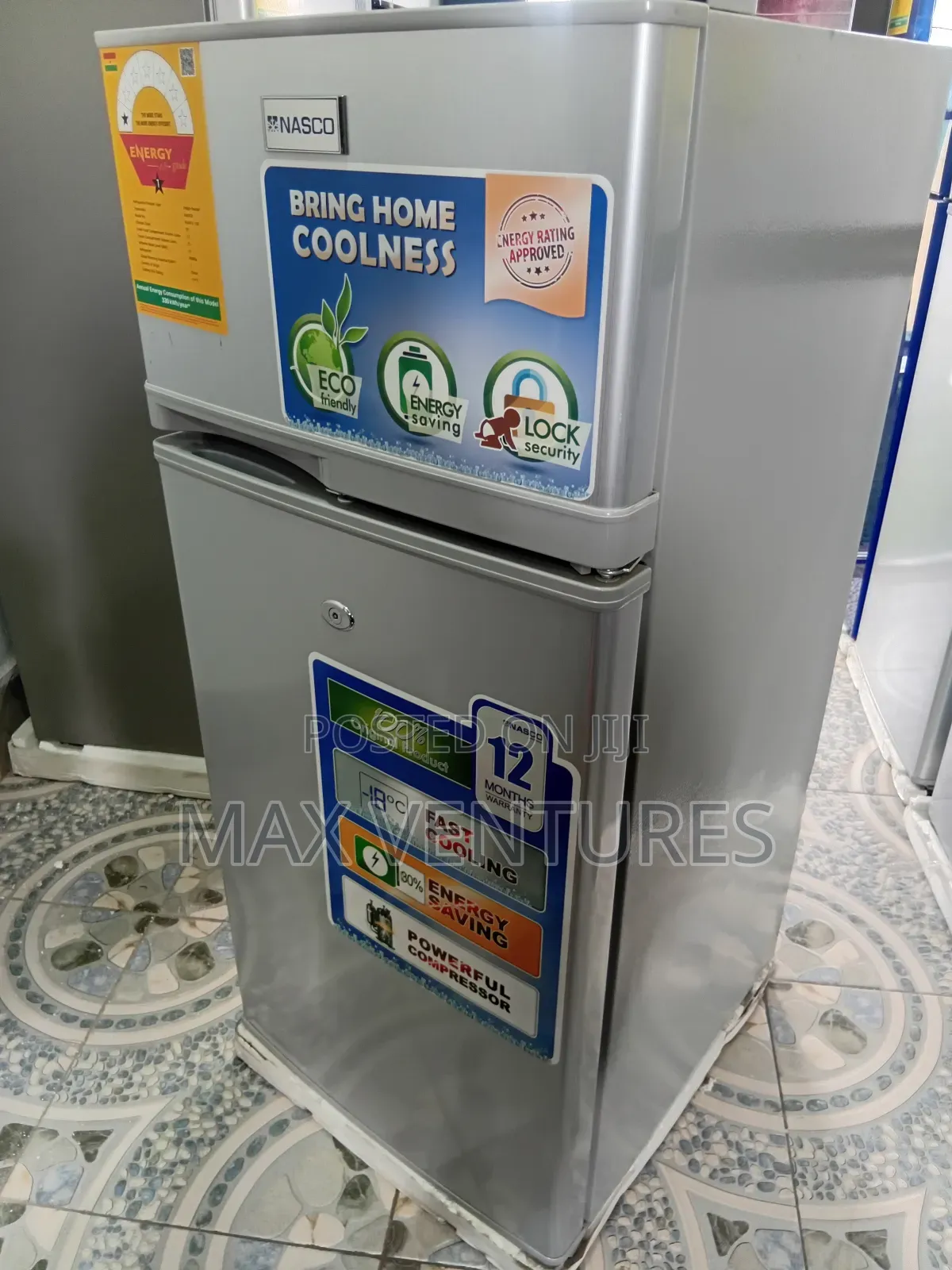 12 Months Warranty Nasco Fridge Freezer Nasf2-12s System