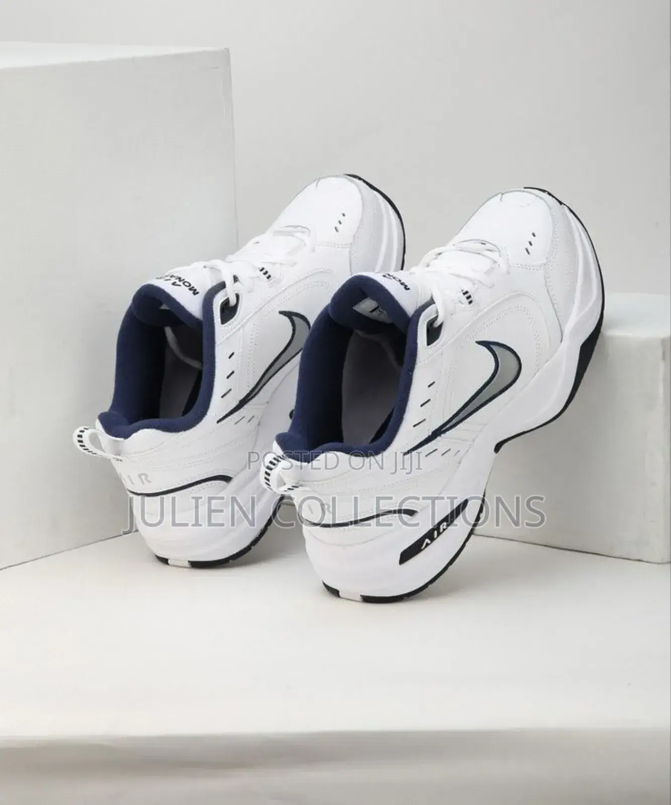 Nike Air Monarch Black and White