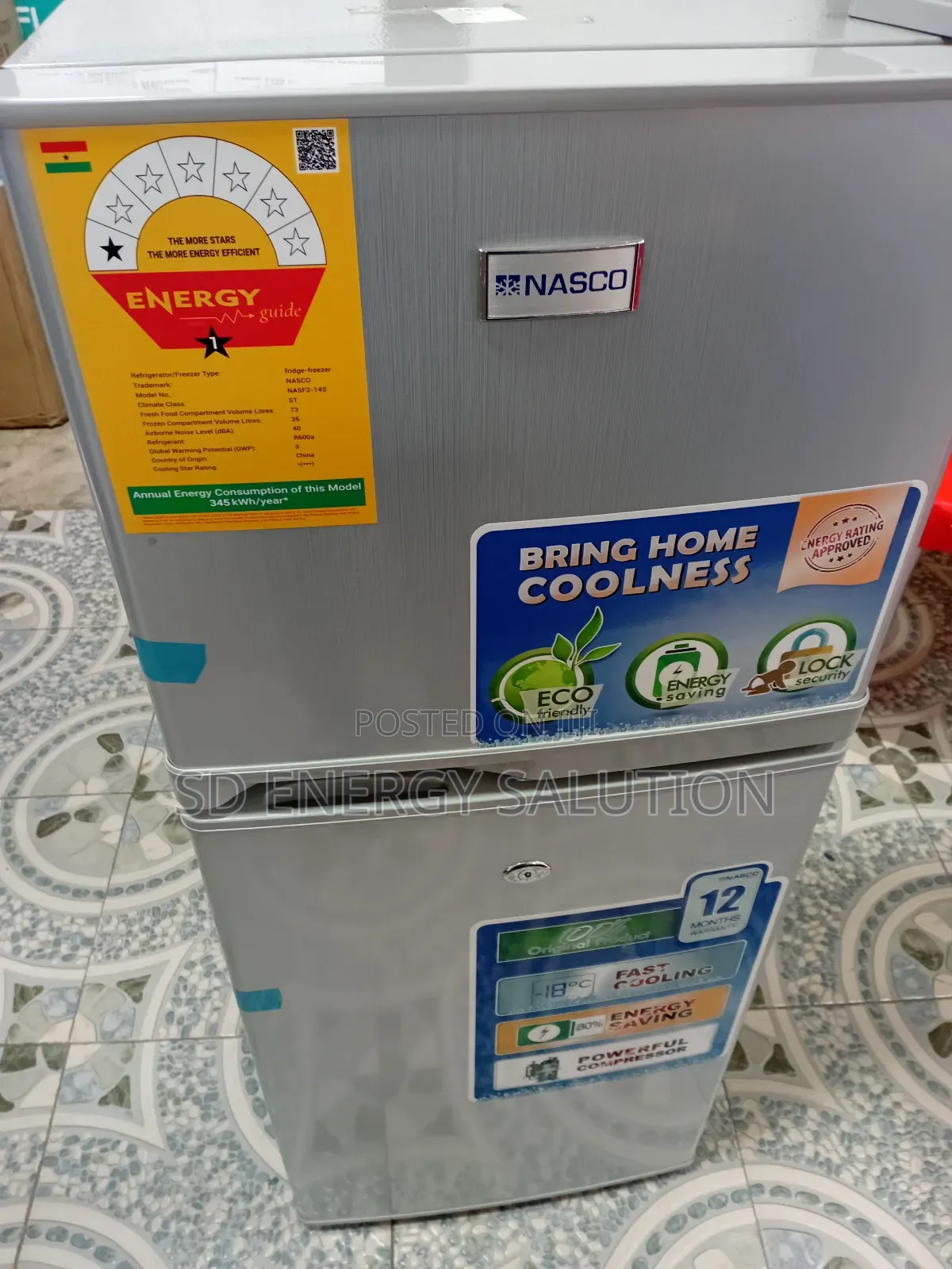 Awesome Nasco Fridge Freezer Model Nasf2-14s Nasco