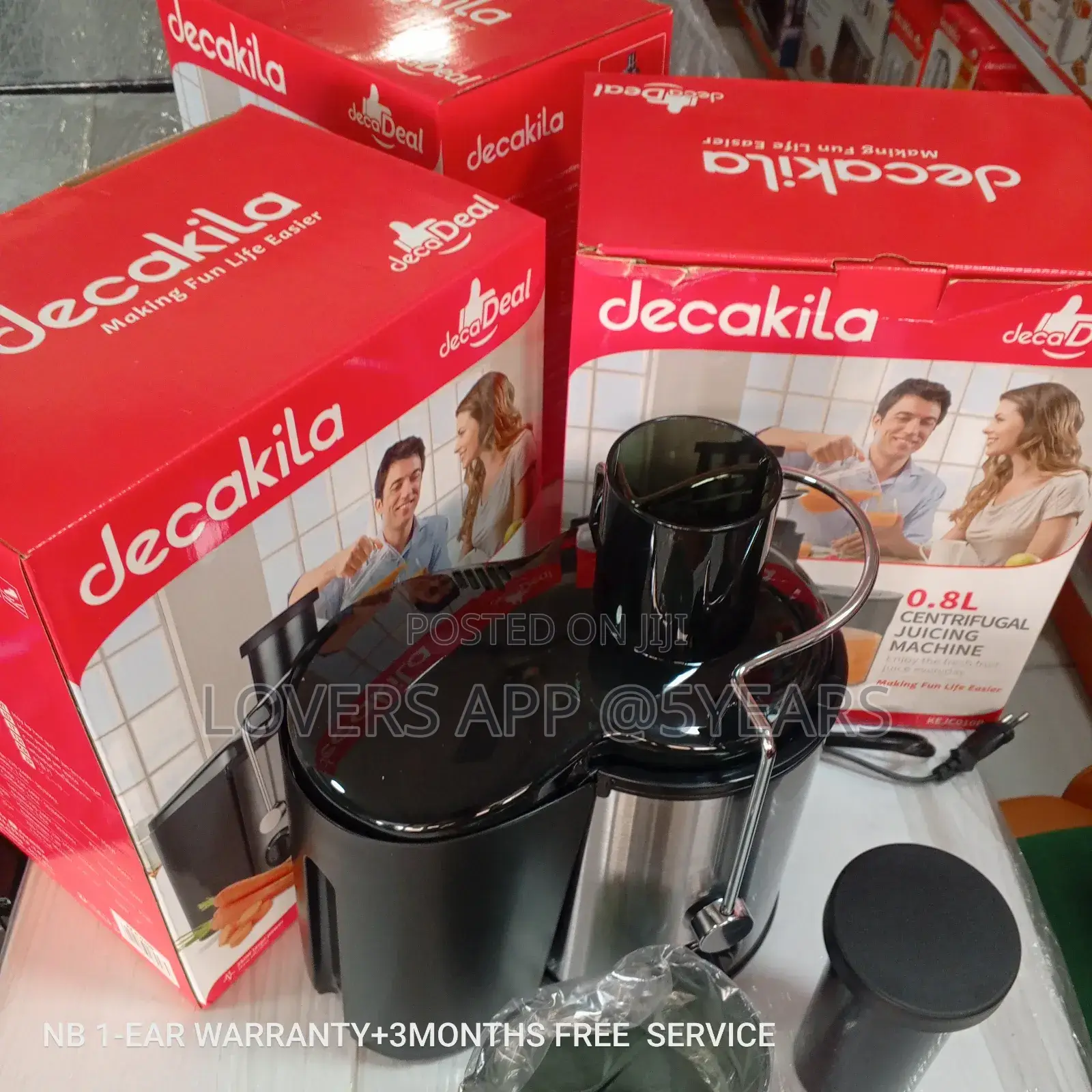 Pleasing Decakila 0.8l Juicer Decakila Juicing Machine