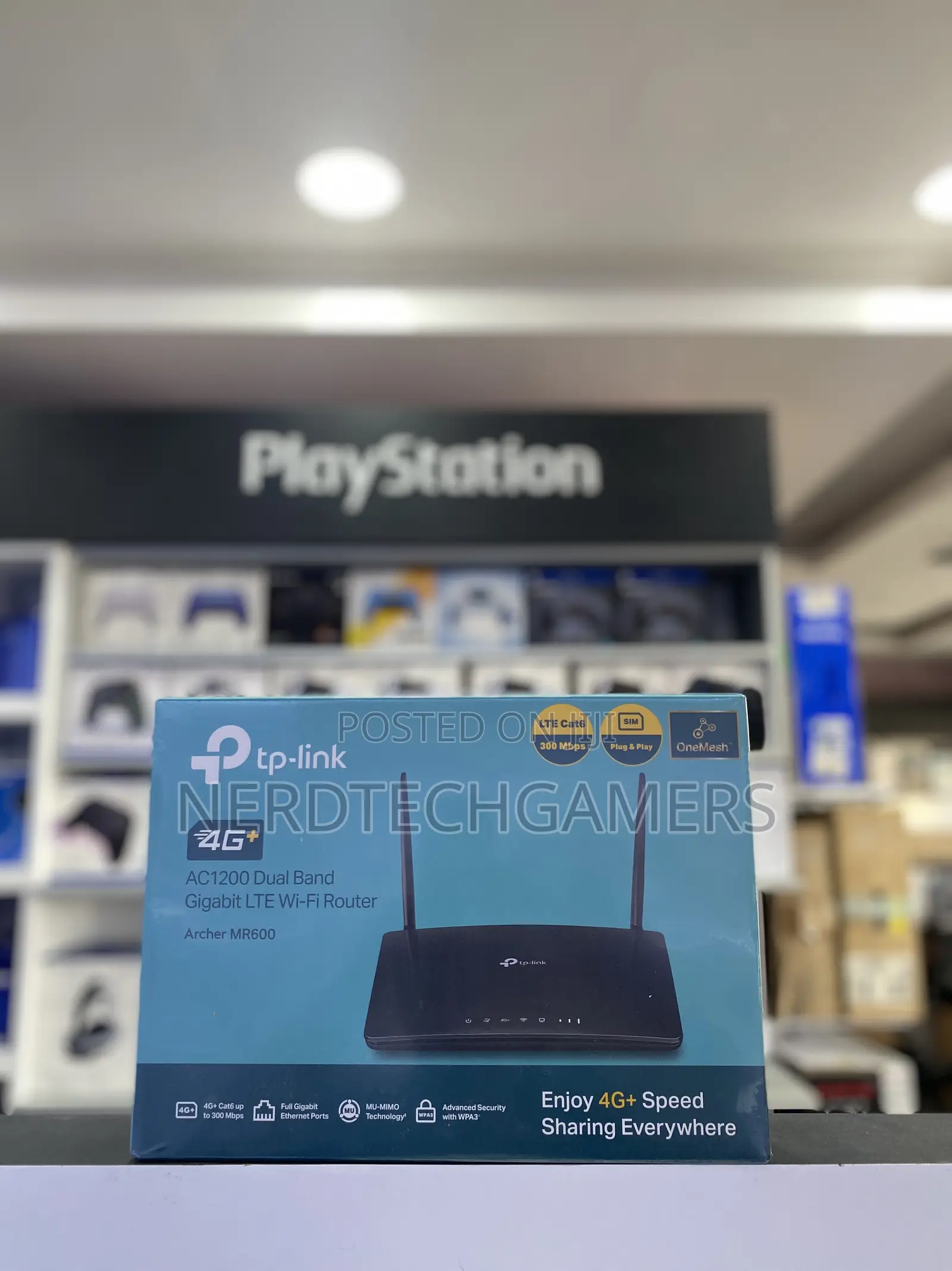 Tp Link Ac1200 Dual Band Wi-Fi 4g Router Mr600