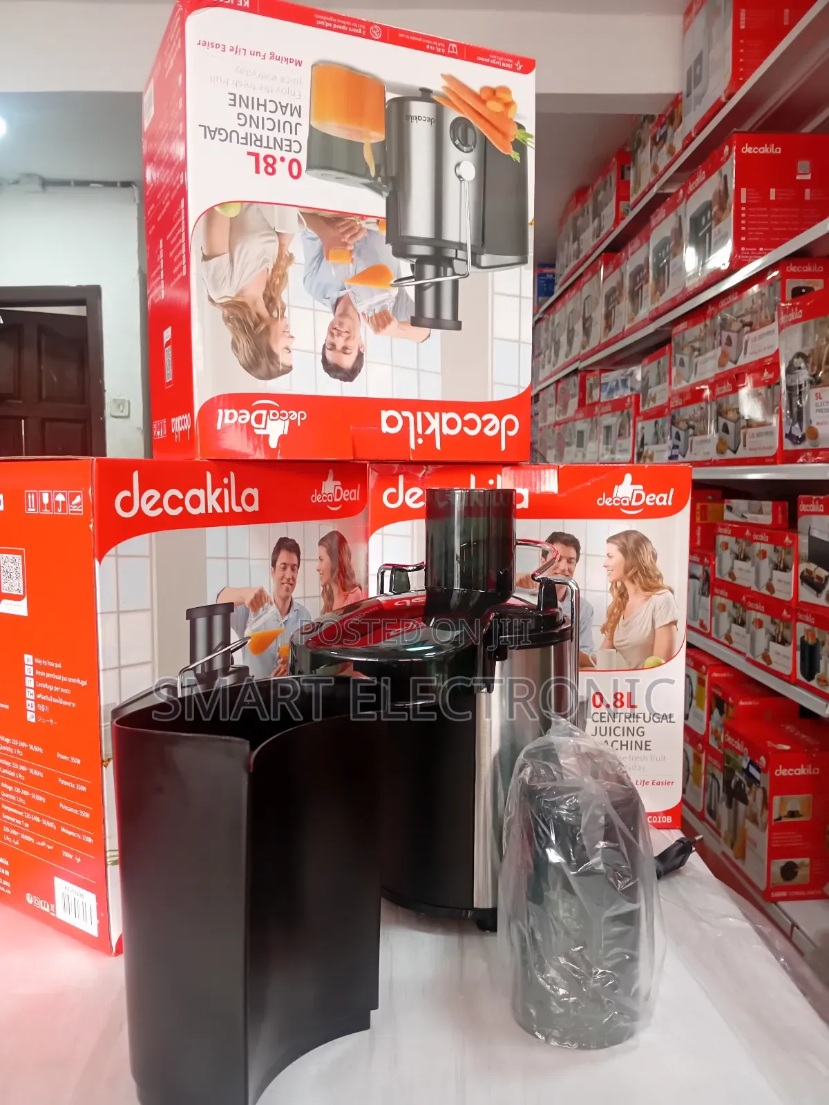 Decakila Fruit Juicer Suit for Various Ingredients
