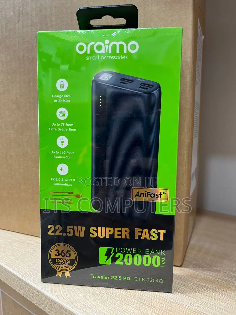 Oraimo 20000 Mah Power Bank