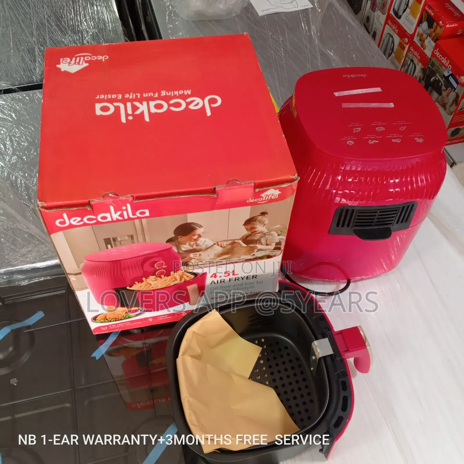 Implore Decakila Air Fryer 4.5l Decakila Air Fryer